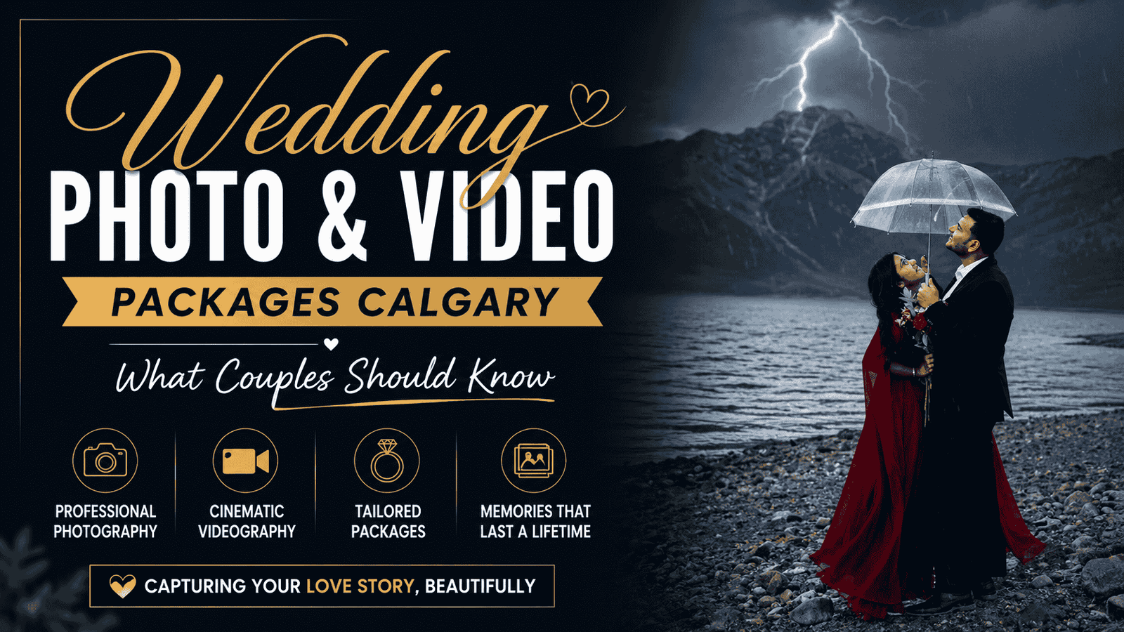 Wedding Photo and Video Packages Calgary What Couples Should Know