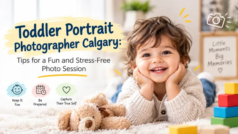 Toddler Portrait Photographer Calgary: Tips for a Fun and Stress-Free Photo Session